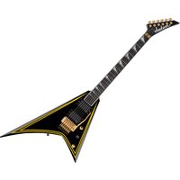 Read more about the article Jackson MJ Series Rhoads RR24MG Black with Yellow Pinstripes