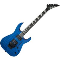 Jackson JS Series Dinky Arch Top JS32Q DKA Transparent Blue