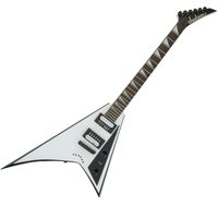 Jackson JS Series Rhoads JS32T AF White with Black Bevels