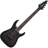 Jackson JS Series Dinky JS22Q-7 DKA HT Transparent Black Burst