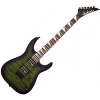 Jackson JS Series Dinky Arch Top JS32Q DKA HT Transparent Green Burst - Nearly New