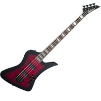 Jackson JS Series Kelly Bird JS3Q Transparent Red Burst