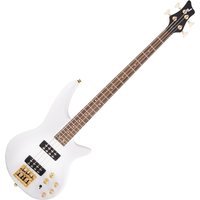 Jackson JS Series Spectra Bass JS3 Snow White Gold