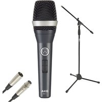 AKG D5 S Dynamic Vocal Microphone with Stand and Cable