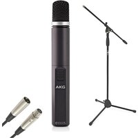 AKG C1000S MK IV Small Diaphragm Condenser Mic with Stand and Cable