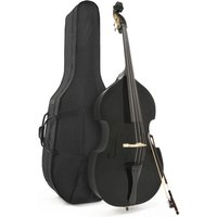 Student 3/4 Double Bass Black by Gear4music