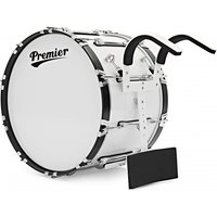 Read more about the article Premier Marching Parade 22” x 14” Bass Drum and Carrier White