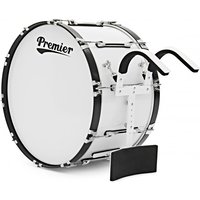 Read more about the article Premier Marching Parade 26″ x 14″ Bass Drum and Carrier White