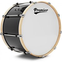 Premier Marching Professional 28” x 16” Bass Drum Ebony Black