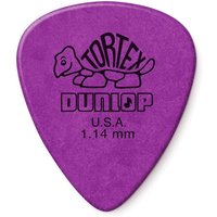 Dunlop 1.14mm Tortex Standard Pick Purple Players Pack of 12