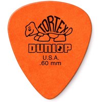 Dunlop 0.60mm Tortex Standard Pick Orange Players Pack of 12