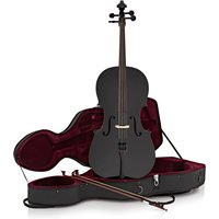 Student Full Size Cello with Case by Gear4music Black - Nearly New
