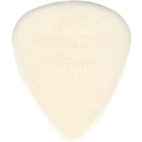 Dunlop 0.46mm Nylon Standard Pick Cream Players Pack of 12