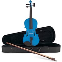 Student Full Size Violin Blue by Gear4music