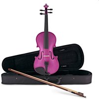 Student 4/4 Violin by Gear4music Purple Sparkle