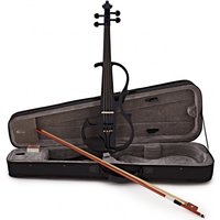 Electric Violin by Gear4music Navy Blue