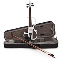 Electric Violin by Gear4music White