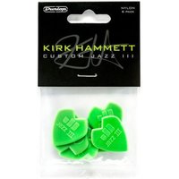 Read more about the article Dunlop Kirk Hammett Custom Jazz III Picks Pack of 6