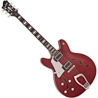 Hagstrom Super Viking Left Handed Wild Cherry