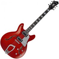 Hagstrom Super Viking Wild Cherry Transparent