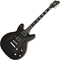 Hagstrom Viking Deluxe Baritone Black Gloss