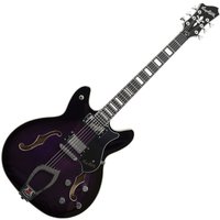 Hagstrom Viking Deluxe Custom Ltd Edition Purple Burst