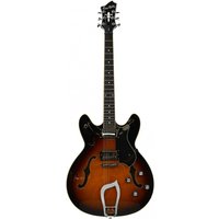 Hagstrom Viking Tobacco Sunburst - Secondhand