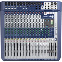 Soundcraft Signature 16 Analog Mixer with USB and FX
