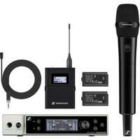 Sennheiser EW-DX Dual Wireless System with MKE2 and 835-S S1-10 Band