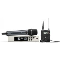 Sennheiser EW 100 G4 Dual Wireless System with ME2 and 835-S A Band