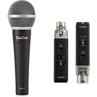 SubZero SZM-11 Vocal Microphone with Boss Digital Wireless System