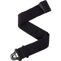 D’Addario Auto Lock Guitar Strap Black Padded Stripes