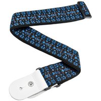 DAddario Woven Guitar Strap Hootenanny Blue/Black