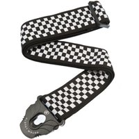 DAddario Planet Lock Guitar Strap Check Mate