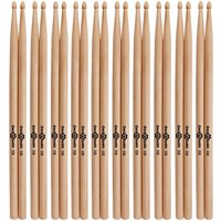 5B Wood Tip Maple Drumsticks Bundle 10 Pair Pack