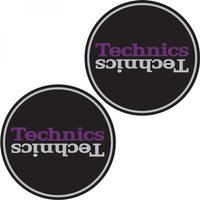 Read more about the article Technics Slipmat Duplex 3: Silver/Purple Mirror on Black