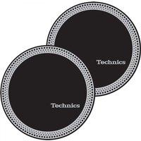 Technics Slipmat Strobe 3: Silver Dots on Black