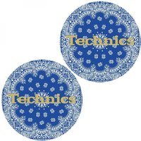 Technics Slipmat Bandana 2 Blue