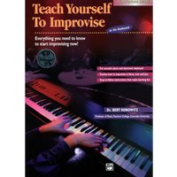Teach Yourself to Improvise on Keyboard - Book & CD