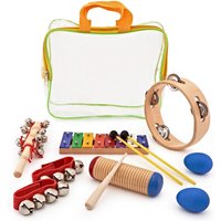 Shake and Jingle 6 Piece Kids Percussion Set by Gear4music