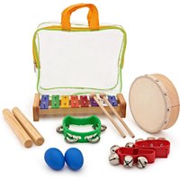 Read more about the article Drum and Jingle 6 Piece Kids Percussion Set by Gear4music