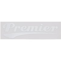 Premier Logo 180mm Decal Metallic Silver