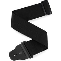 DAddario 3 Inch Wide Bass Guitar Strap Black