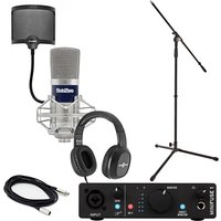 Arturia MiniFuse 1 Vocal Bundle (Black)