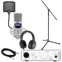 Arturia MiniFuse 1 Vocal Bundle (White)