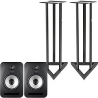 Tannoy Reveal 802 Studio Monitors with Stands