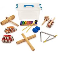 Rhythm Selection 9 Piece Kids Percussion Set by Gear4music