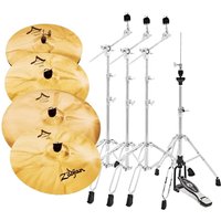 Zildjian A Custom Cymbal Box Set with Stands