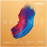 DAddario Ascenté Violin String Set 1/2 Size Medium