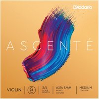 DAddario Ascenté Violin G String 3/4 Size Medium